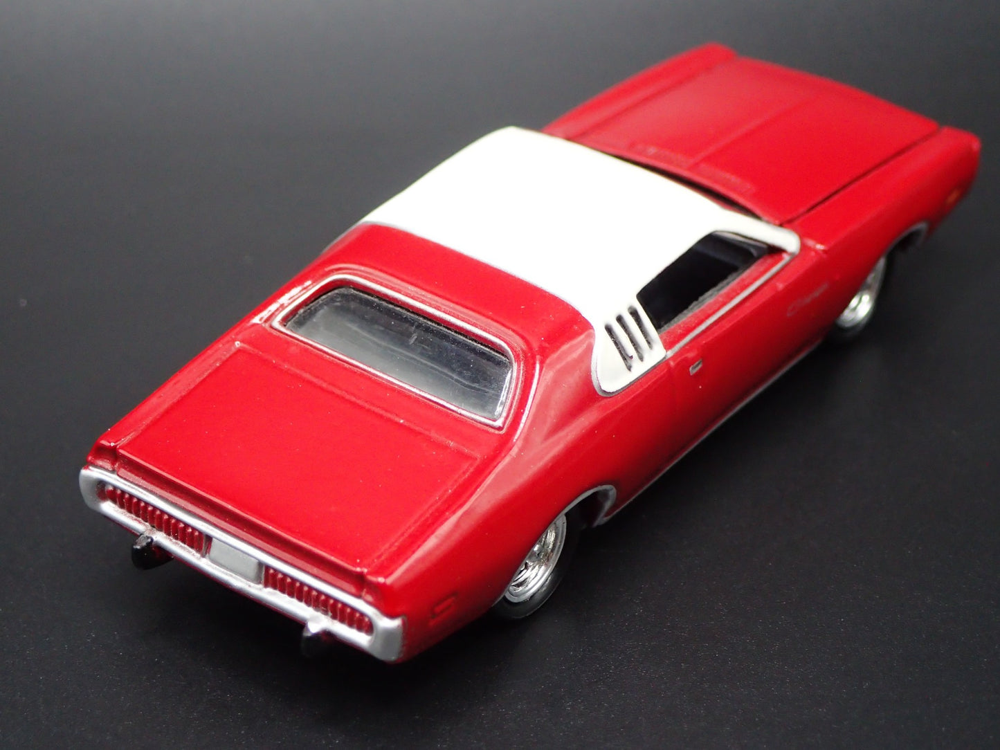 1973 73 DODGE CHARGER RED RARE 1:64 SCALE COLLECTIBLE DIORAMA DIECAST MODEL CAR