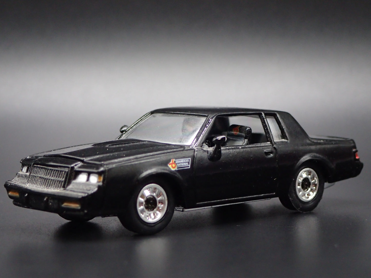 1987 87 BUICK GRAND NATIONAL BLACK 1:64 SCALE COLLECTIBLE DIECAST MODEL CAR