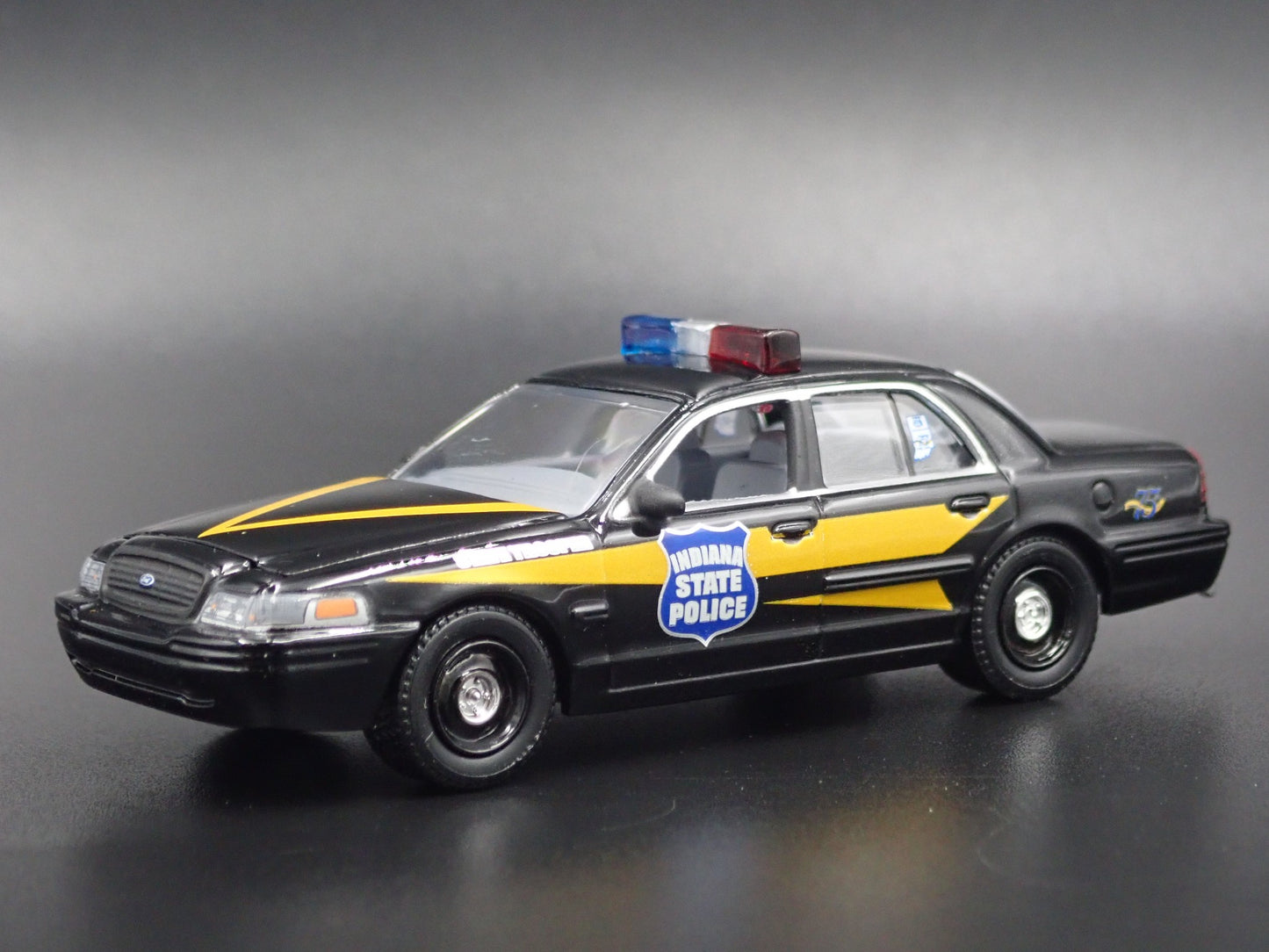 2008 08 FORD CROWN VICTORIA INDIANA STATE POLICE 1:64 SCALE DIECAST MODEL CAR