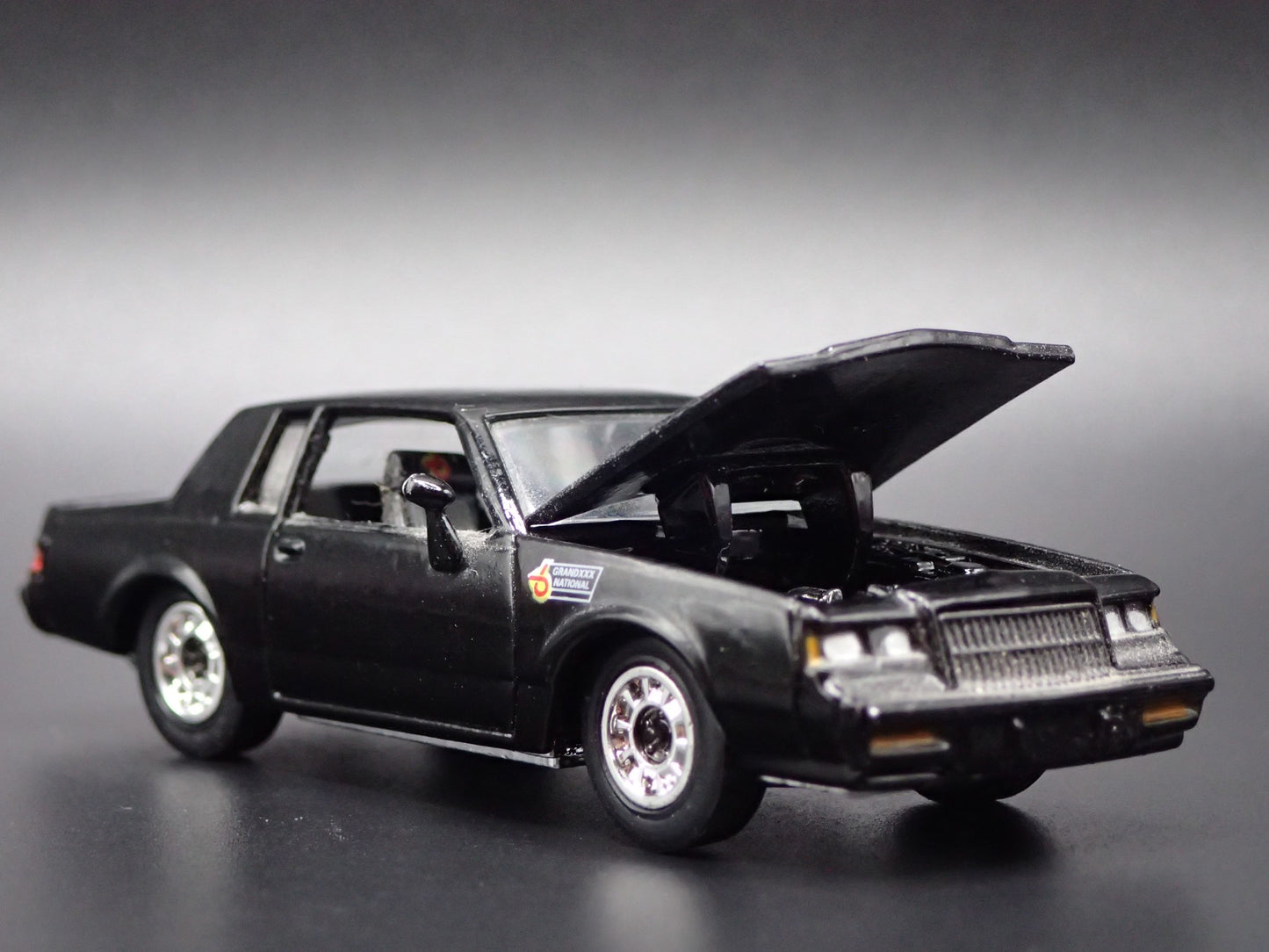 1987 87 BUICK GRAND NATIONAL BLACK 1:64 SCALE COLLECTIBLE DIECAST MODEL CAR