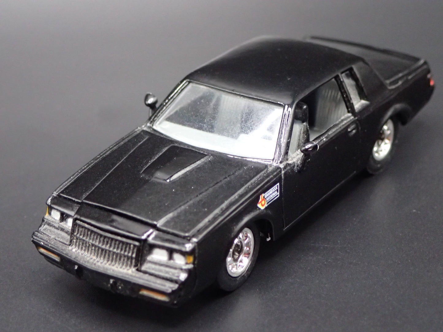1987 87 BUICK GRAND NATIONAL BLACK 1:64 SCALE COLLECTIBLE DIECAST MODEL CAR