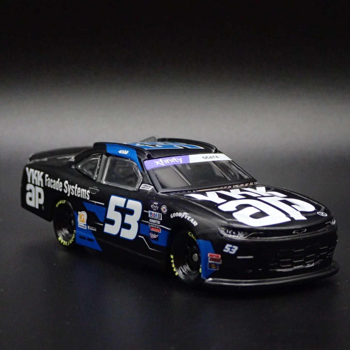 2023 23 CHEVY CAMARO #53 AKINORI OGATA YKK AP NASCAR 1:64 SCALE DIECAST CAR