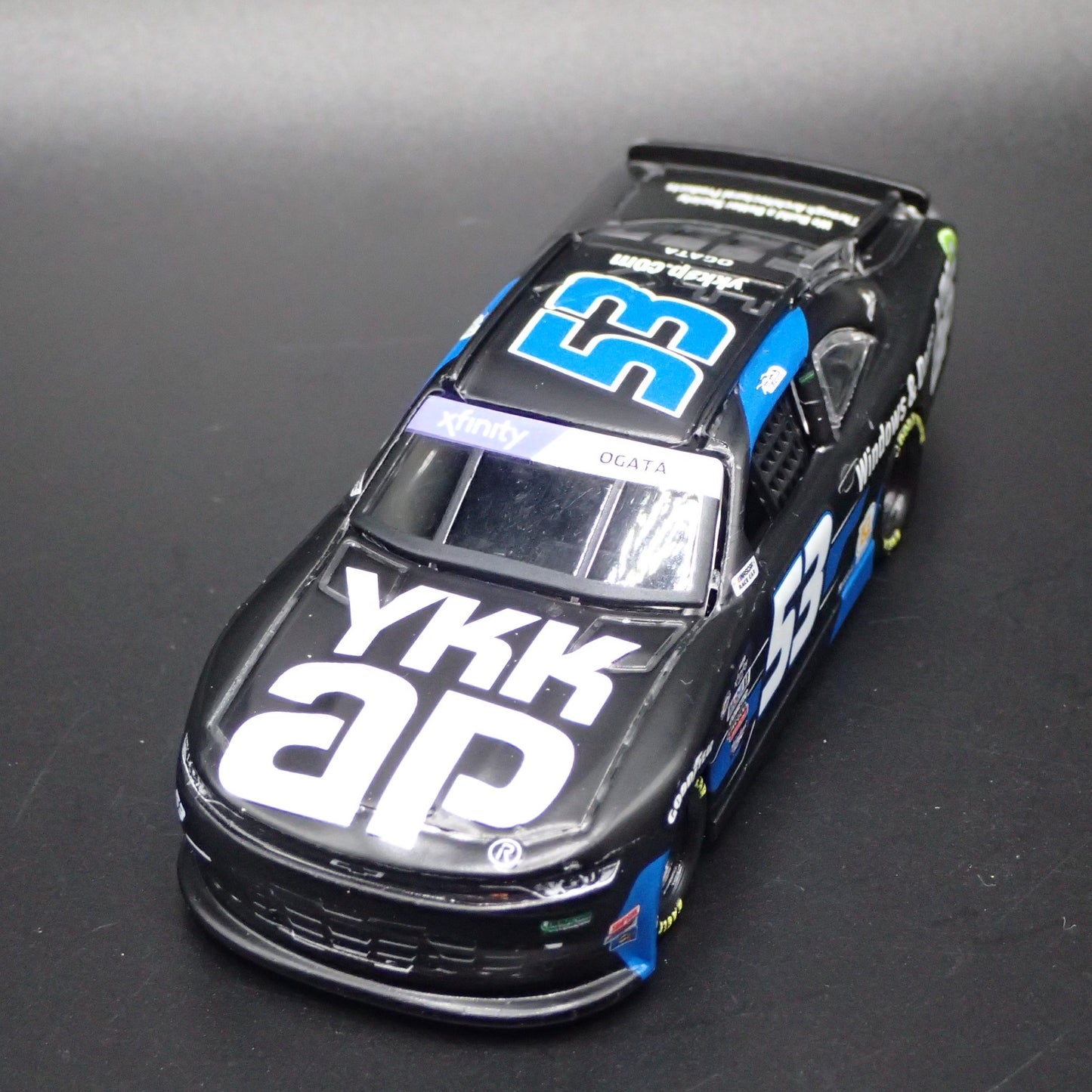 2023 23 CHEVY CAMARO #53 AKINORI OGATA YKK AP NASCAR 1:64 SCALE DIECAST CAR
