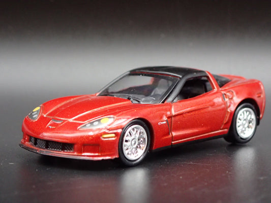 2005-2013 CHEVY CHEVROLET CORVETTE Z06 C6 1:64 SCALE DIORAMA DIECAST MODEL CAR