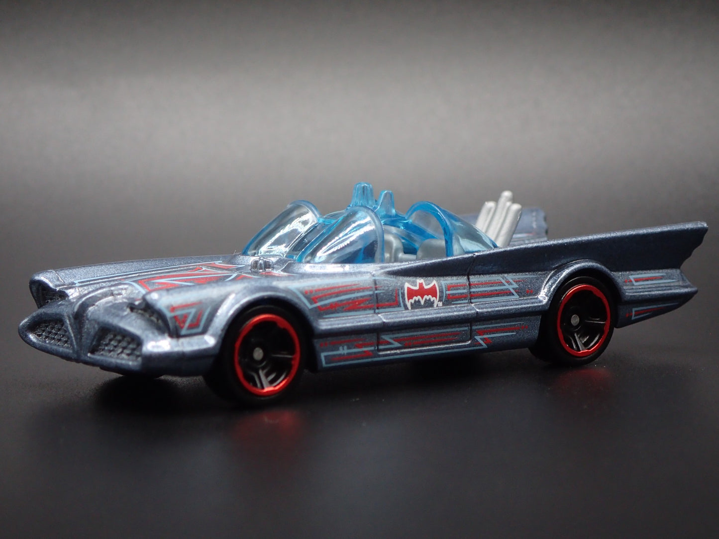 1966 66 BATMAN BATMOBILE ADAM WEST RARE 1/64 SCALE COLLECTIBLE DIECAST MODEL CAR