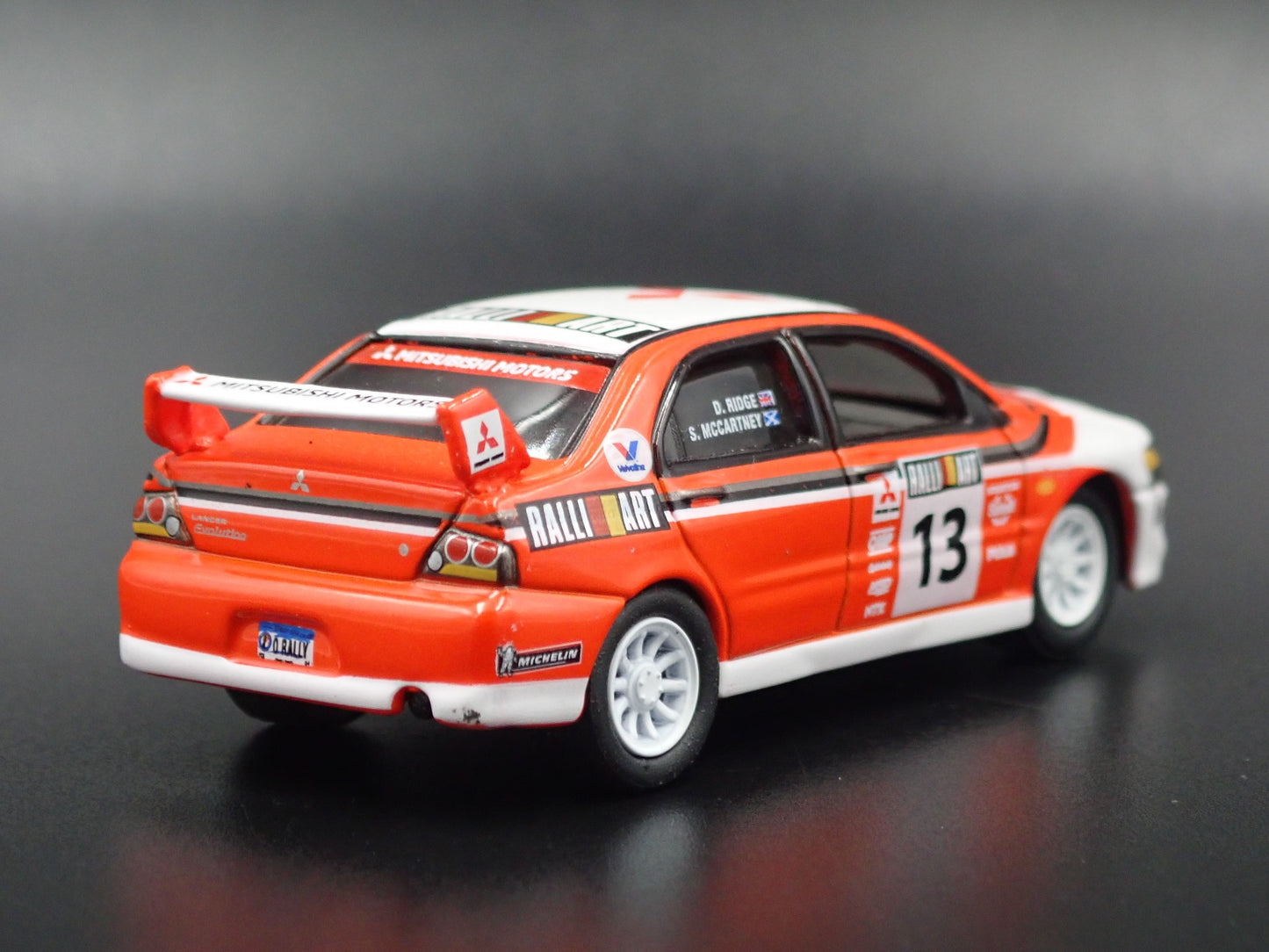 1999-2007 MITSUBISHI LANCER EVOLUTION EVO IV RED 1:64 SCALE DIECAST MODEL CAR