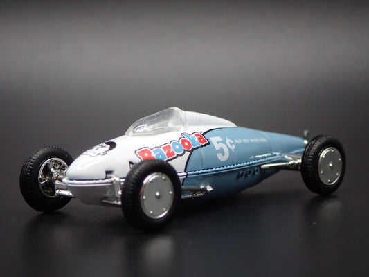 VINTAGE RACING 1938-1950 BELLY TANKER RACER BAZOOKA 1/64 SCALE DIECAST MODEL CAR