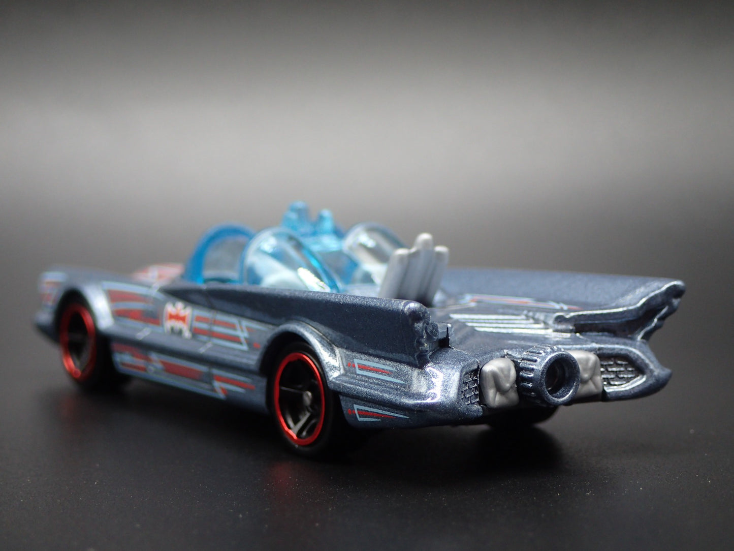 1966 66 BATMAN BATMOBILE ADAM WEST RARE 1/64 SCALE COLLECTIBLE DIECAST MODEL CAR