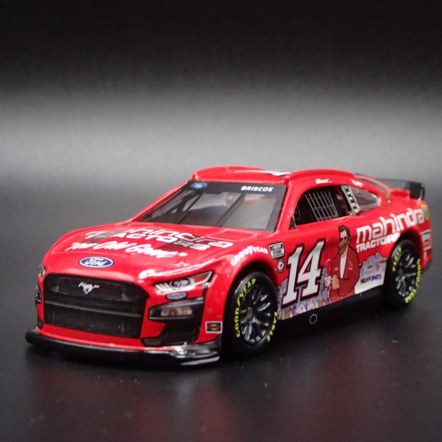 2023 FORD MUSTANG 14 CHASE BRISCOE MAHINDRA NASCAR 1:64 SCALE DIECAST MODEL CAR