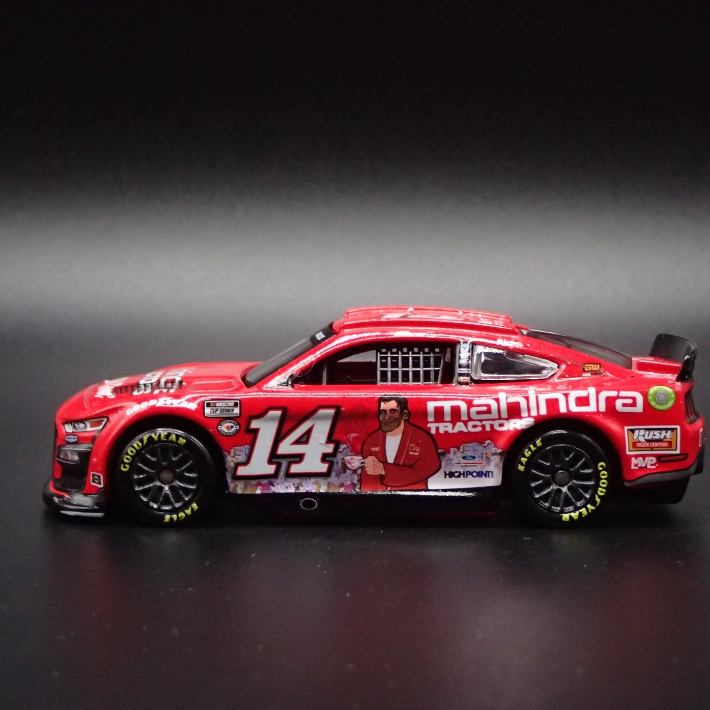 2023 FORD MUSTANG 14 CHASE BRISCOE MAHINDRA NASCAR 1:64 SCALE DIECAST MODEL CAR