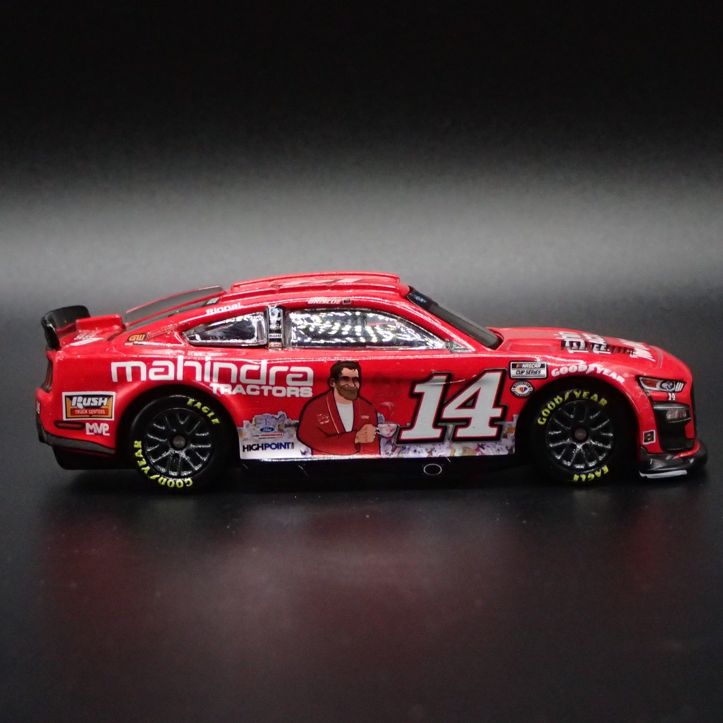 2023 FORD MUSTANG 14 CHASE BRISCOE MAHINDRA NASCAR 1:64 SCALE DIECAST MODEL CAR