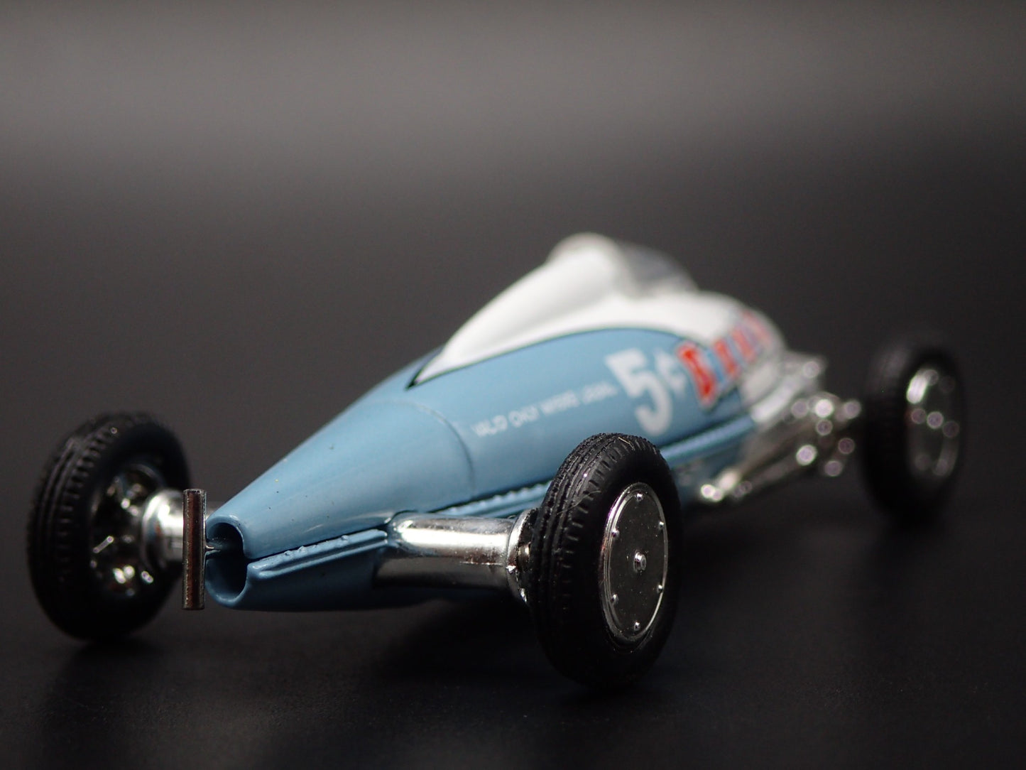 VINTAGE RACING 1938-1950 BELLY TANKER RACER BAZOOKA 1/64 SCALE DIECAST MODEL CAR