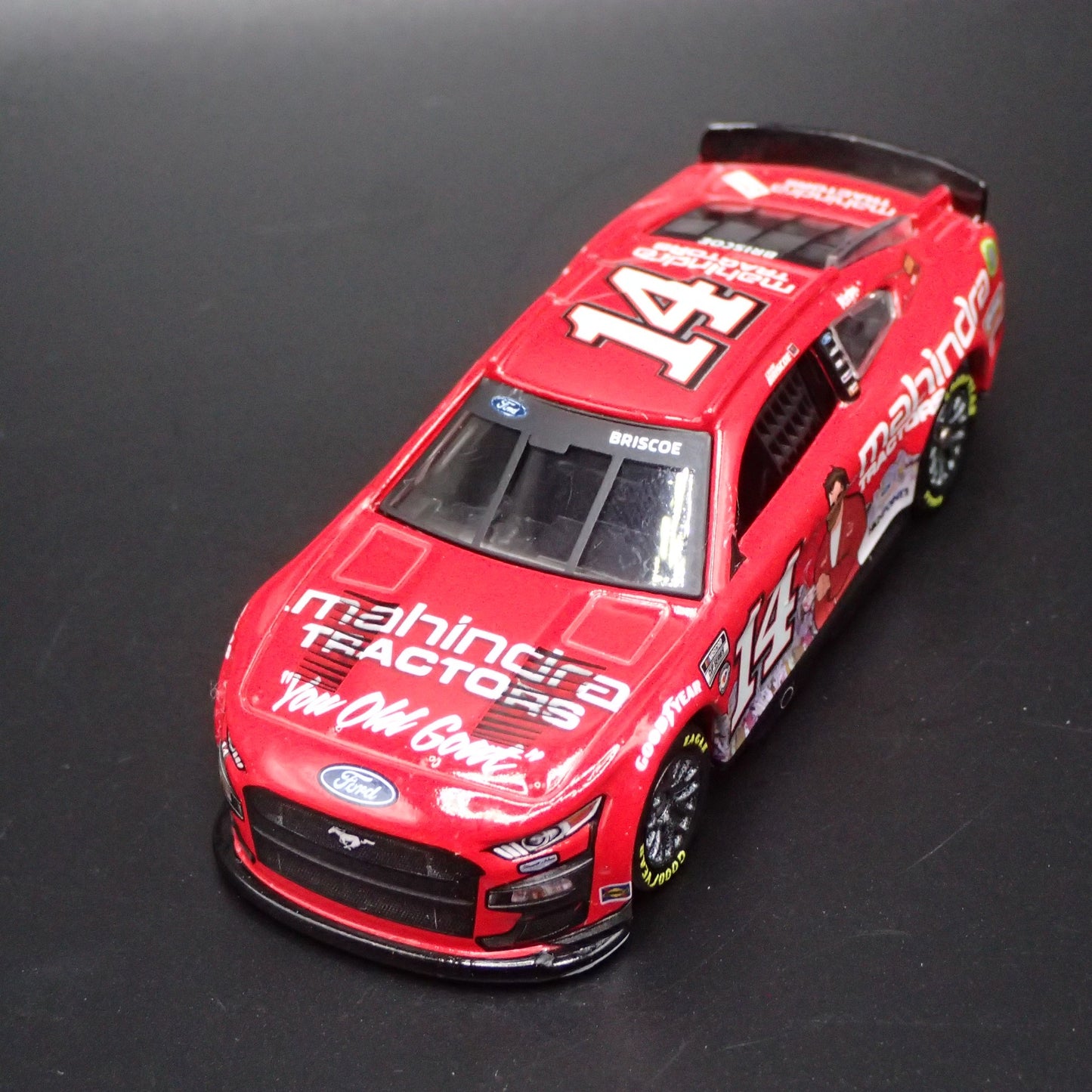 2023 FORD MUSTANG 14 CHASE BRISCOE MAHINDRA NASCAR 1:64 SCALE DIECAST MODEL CAR