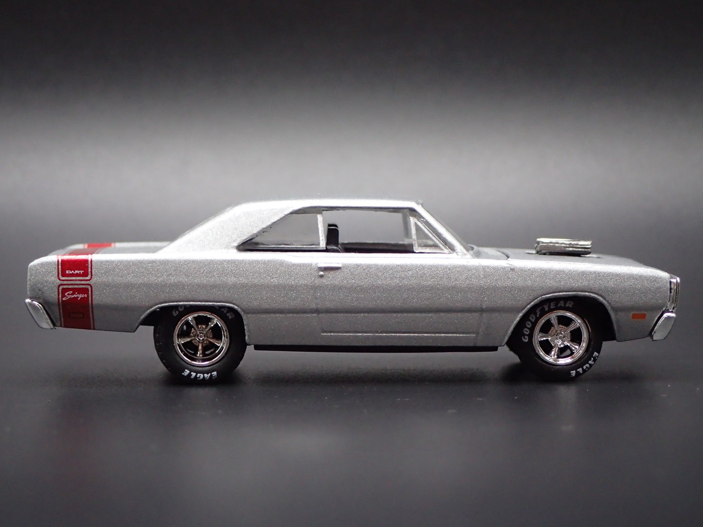 1969 69 DODGE DART SWINGER 340 1:64 SCALE COLLECTIBLE DIORAMA DIECAST MODEL CAR