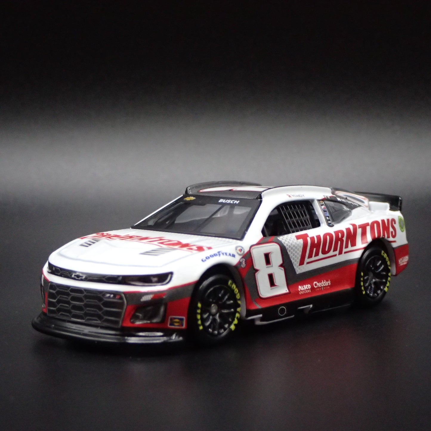 2023 23 CHEVROLET CAMARO ZL1 8 KYLE BUSCH THORTONS NASCAR 1:64 DIECAST MODEL CAR