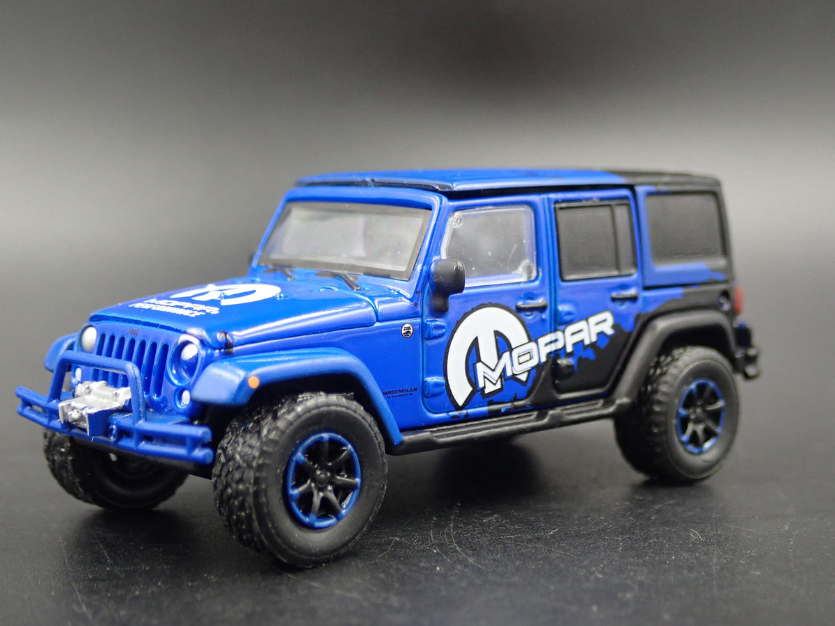 2006 - 2018 JEEP WRANGLER UNLIMITED JK 4 DOOR MOPAR 1:64 SCALE DIECAST MODEL CAR-Burning Rubber Toy Company