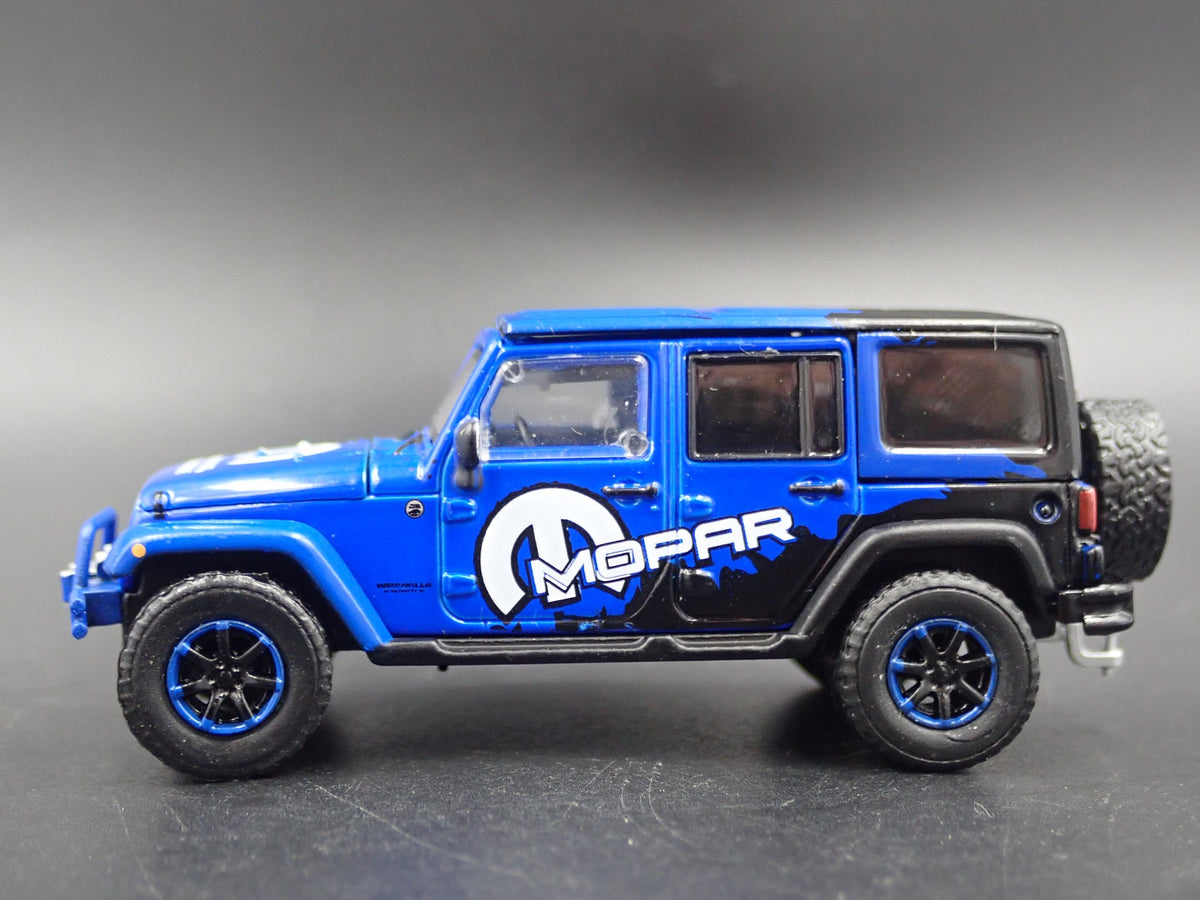 2006 - 2018 JEEP WRANGLER UNLIMITED JK 4 DOOR MOPAR 1:64 SCALE DIECAST MODEL CAR-Burning Rubber Toy Company