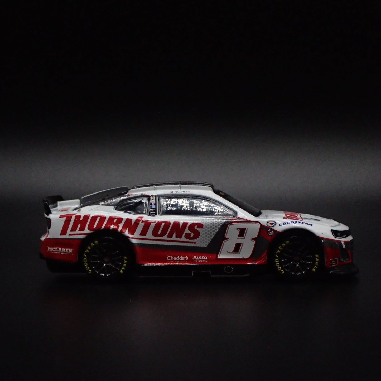 2023 23 CHEVROLET CAMARO ZL1 8 KYLE BUSCH THORTONS NASCAR 1:64 DIECAST MODEL CAR