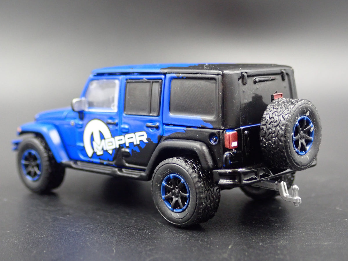 2006 - 2018 JEEP WRANGLER UNLIMITED JK 4 DOOR MOPAR 1:64 SCALE DIECAST MODEL CAR-Burning Rubber Toy Company