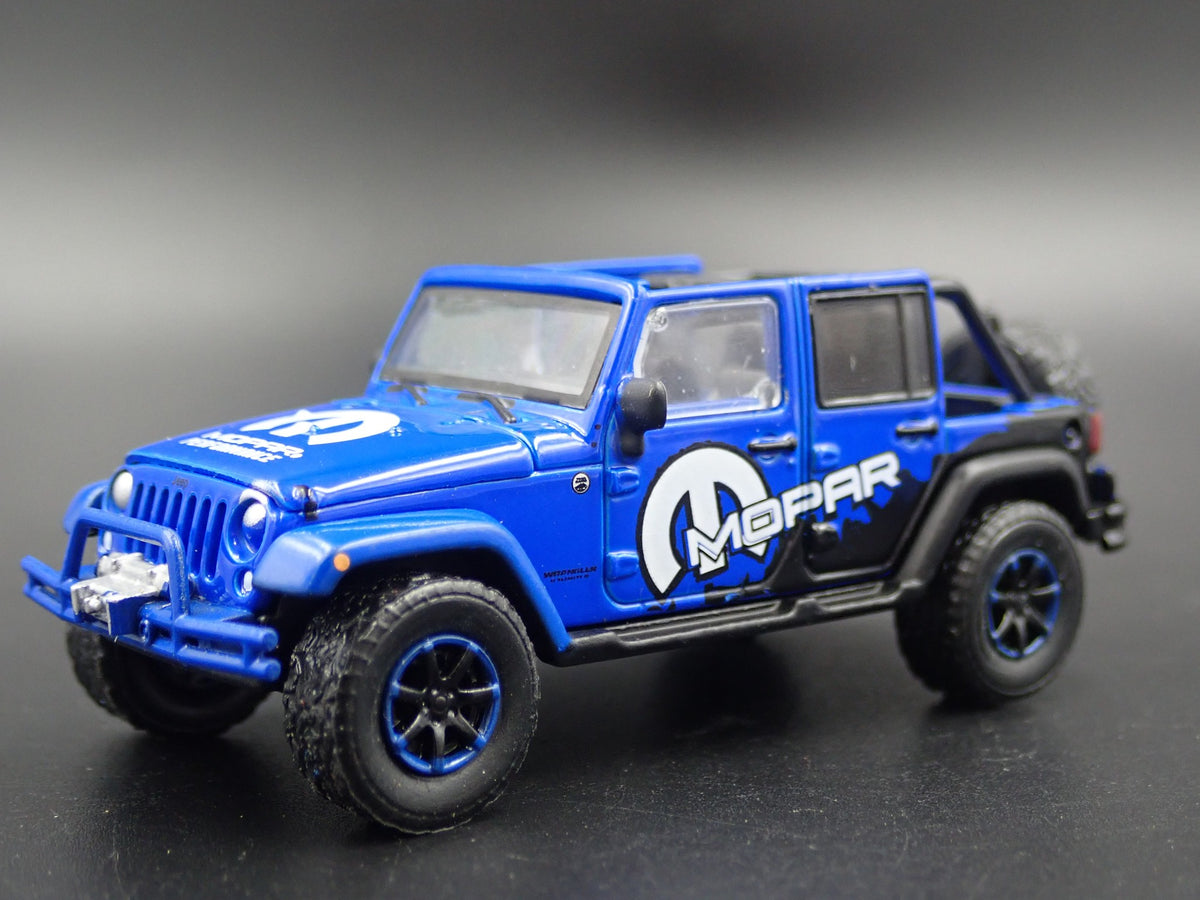 2006 - 2018 JEEP WRANGLER UNLIMITED JK 4 DOOR MOPAR 1:64 SCALE DIECAST MODEL CAR-Burning Rubber Toy Company