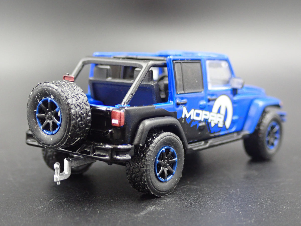 2006 - 2018 JEEP WRANGLER UNLIMITED JK 4 DOOR MOPAR 1:64 SCALE DIECAST MODEL CAR-Burning Rubber Toy Company