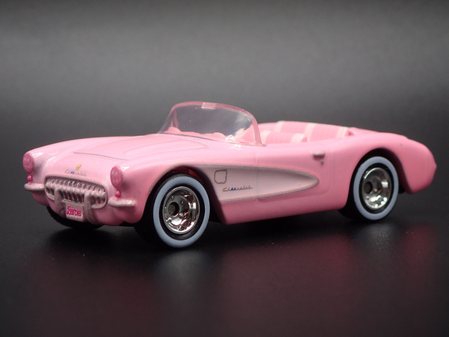 1956 56 CHEVY CHEVROLET CORVETTE BARBIE 1:64 SCALE COLLECTIBLE DIECAST MODEL CAR
