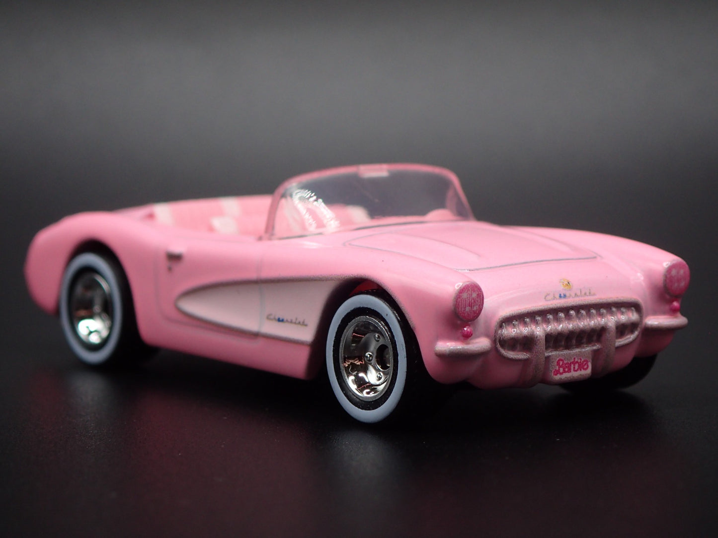 1956 56 CHEVY CHEVROLET CORVETTE BARBIE 1:64 SCALE COLLECTIBLE DIECAST MODEL CAR