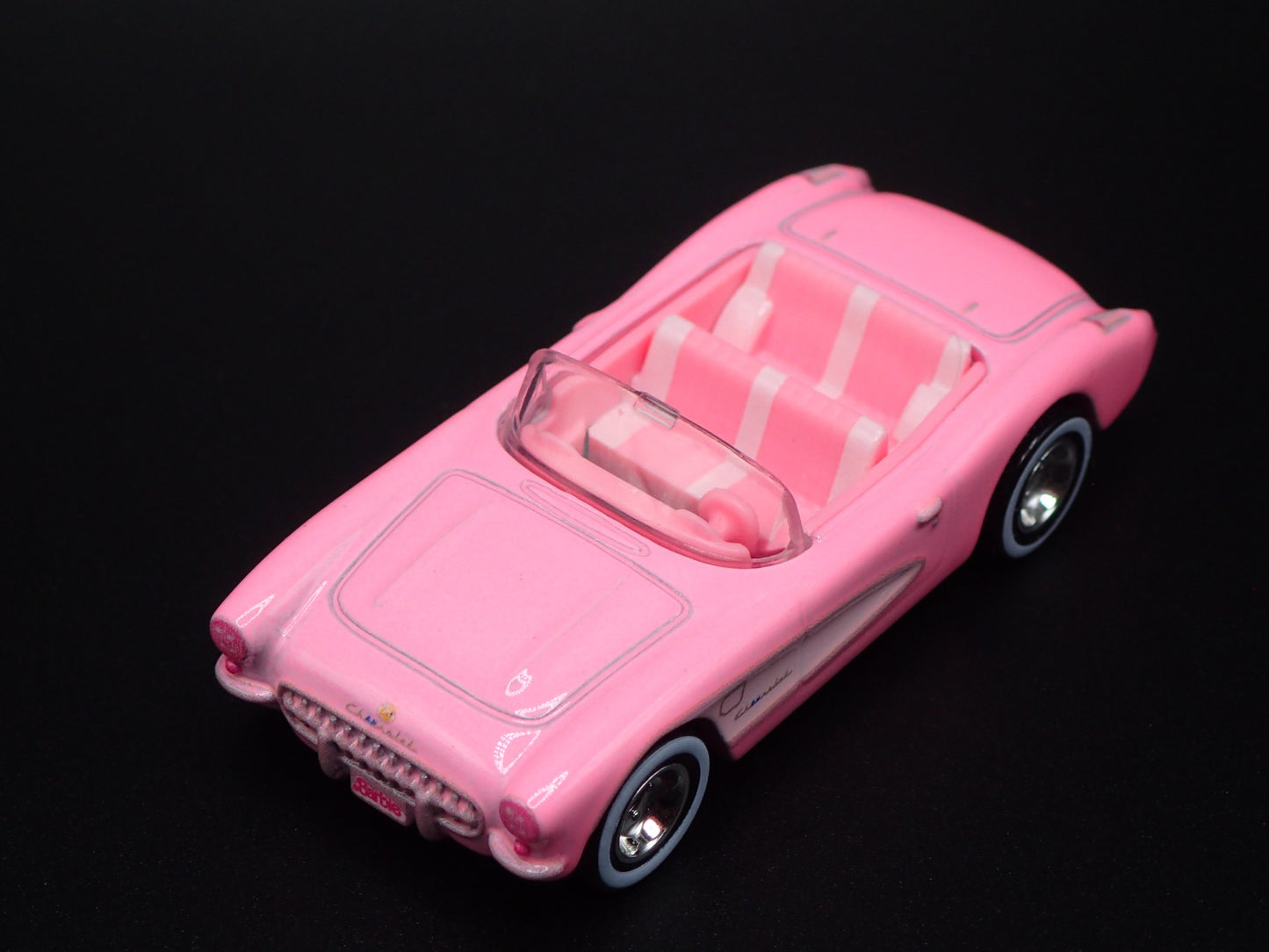 1956 56 CHEVY CHEVROLET CORVETTE BARBIE 1:64 SCALE COLLECTIBLE DIECAST MODEL CAR