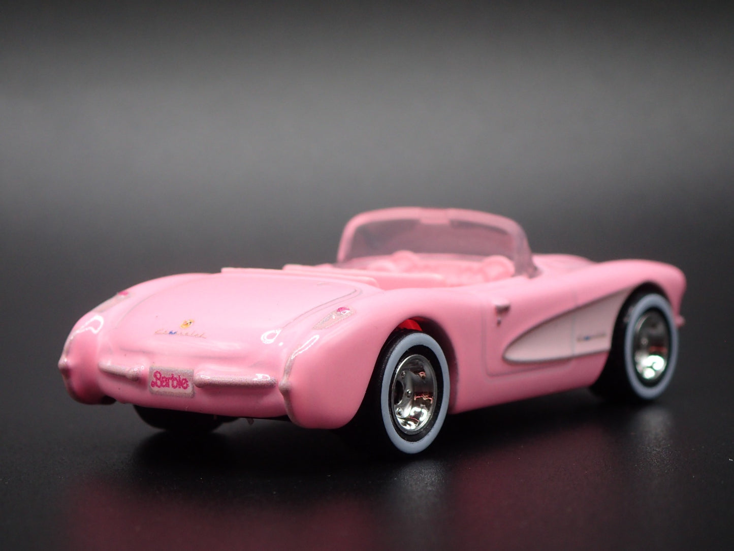 1956 56 CHEVY CHEVROLET CORVETTE BARBIE 1:64 SCALE COLLECTIBLE DIECAST MODEL CAR