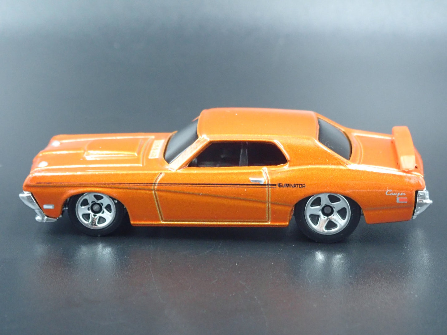 1969 69 MERC MERCURY COUGAR ELIMINATOR RARE 1:64 SCALE DIORAMA DIECAST MODEL CAR