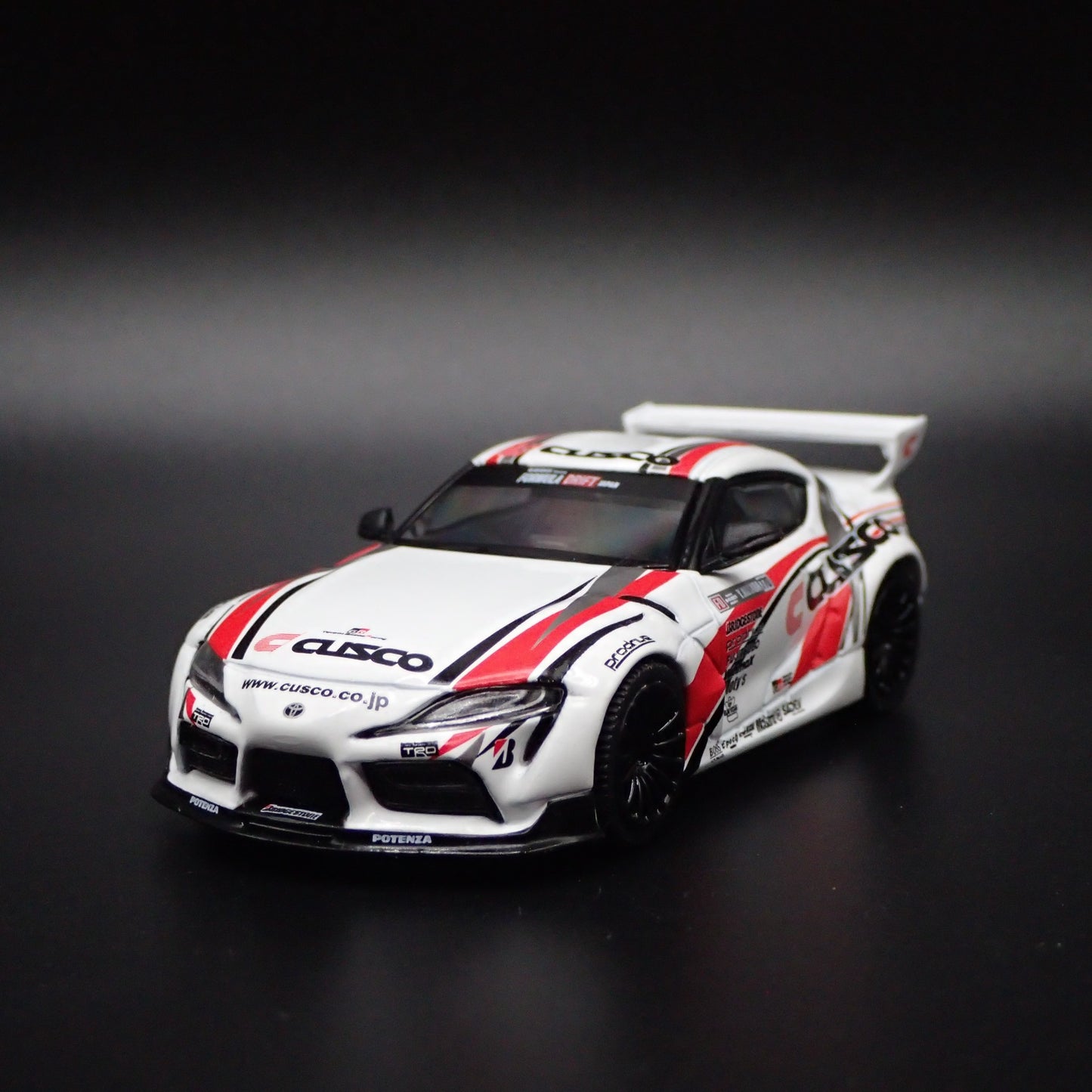 2020-2025 TOYOTA GR SUPRA PANDEM V1.0 #770 1/64 SCALE DIORAMA DIECAST MODEL CAR