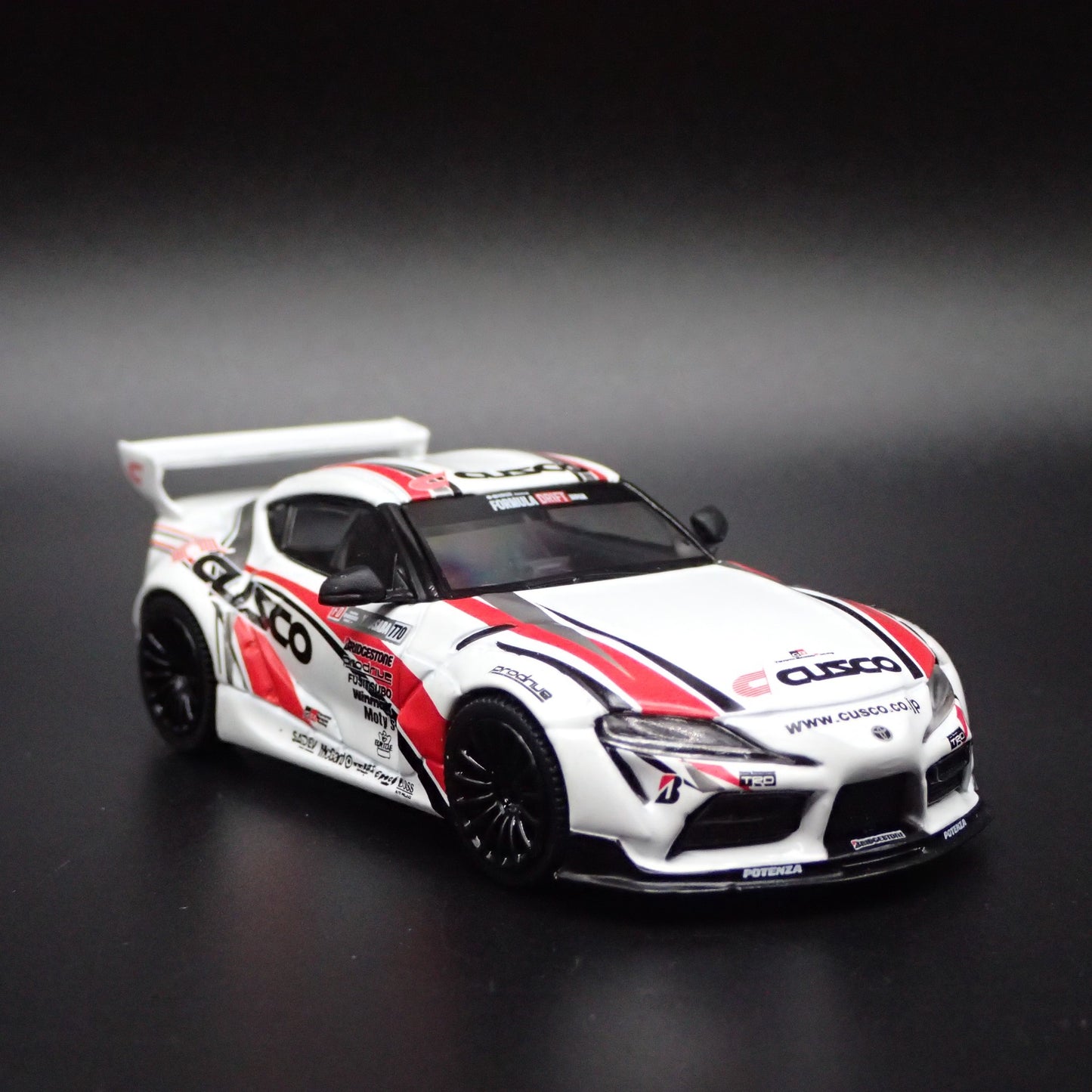 2020-2025 TOYOTA GR SUPRA PANDEM V1.0 #770 1/64 SCALE DIORAMA DIECAST MODEL CAR