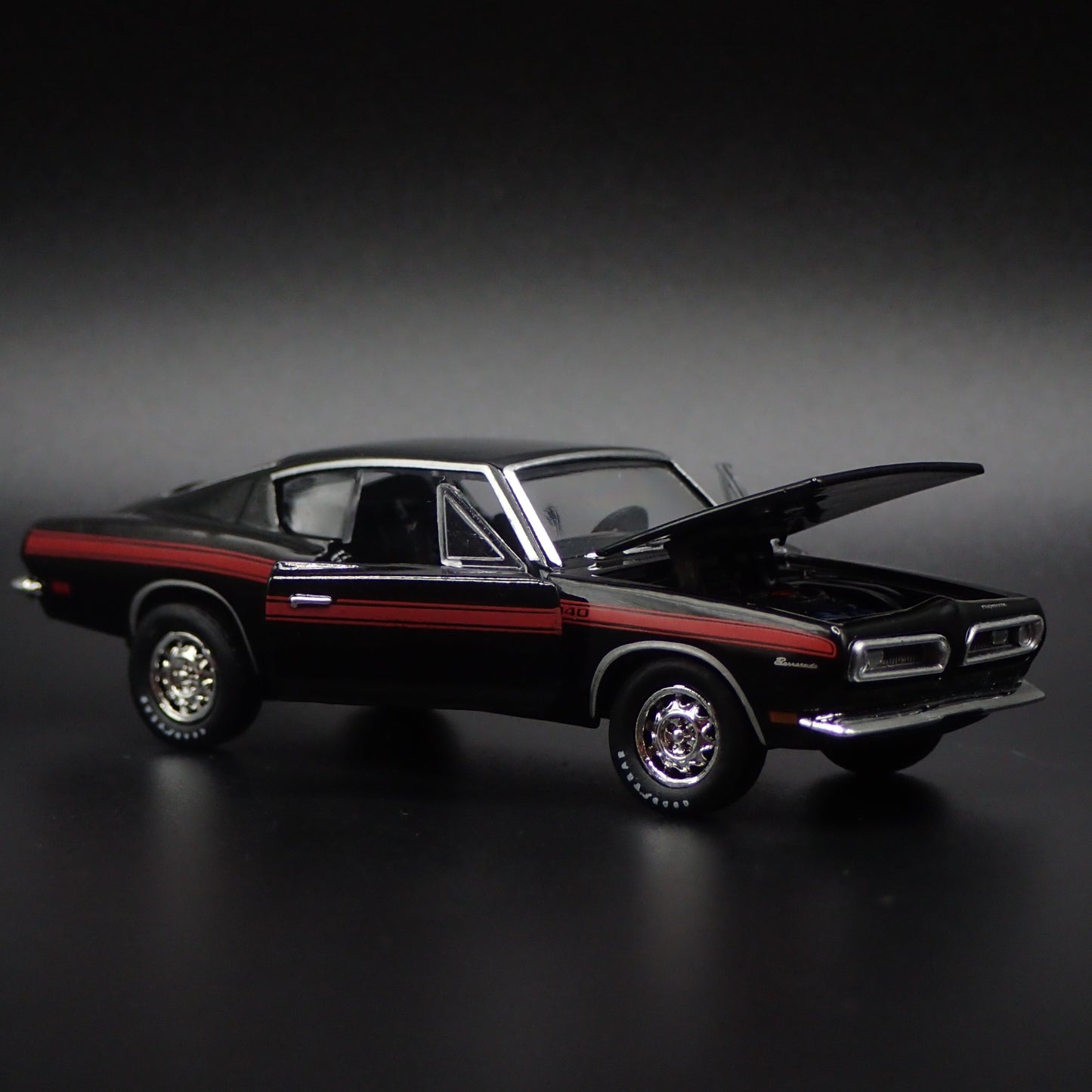 1969 69 PLYMOUTH BARRACUDA 340 CUDA 1:64 SCALE COLLECTIBLE DIECAST MODEL CAR