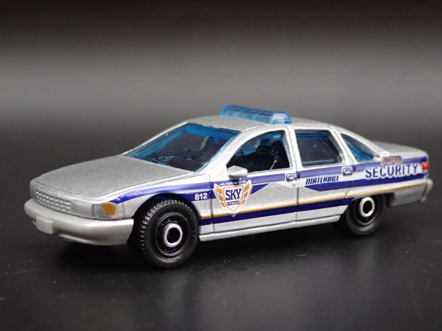 1991-1996 CHEVY CHEVROLET CAPRICE POLICE SECURITY 1/64 SCALE DIECAST MODEL CAR