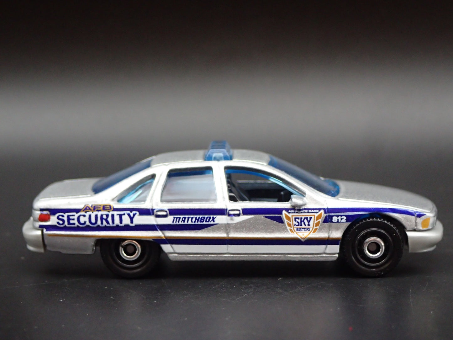 1991-1996 CHEVY CHEVROLET CAPRICE POLICE SECURITY 1/64 SCALE DIECAST MODEL CAR