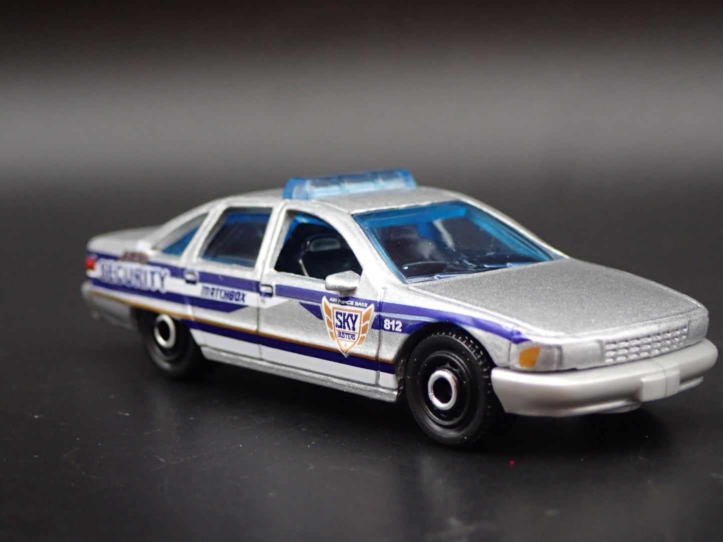 1991-1996 CHEVY CHEVROLET CAPRICE POLICE SECURITY 1/64 SCALE DIECAST MODEL CAR