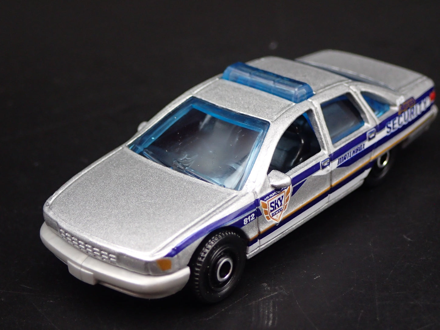 1991-1996 CHEVY CHEVROLET CAPRICE POLICE SECURITY 1/64 SCALE DIECAST MODEL CAR