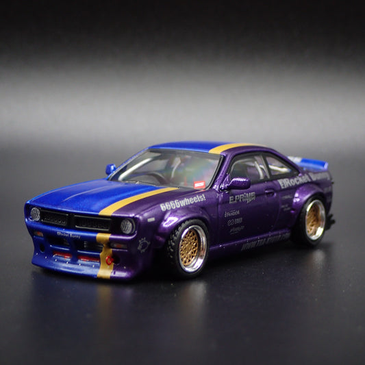 NISSAN SILVIA S14 ROCKET BUNNY ADRENALINE CHAPTER 1 1:64 SCALE DIECAST MODEL CAR
