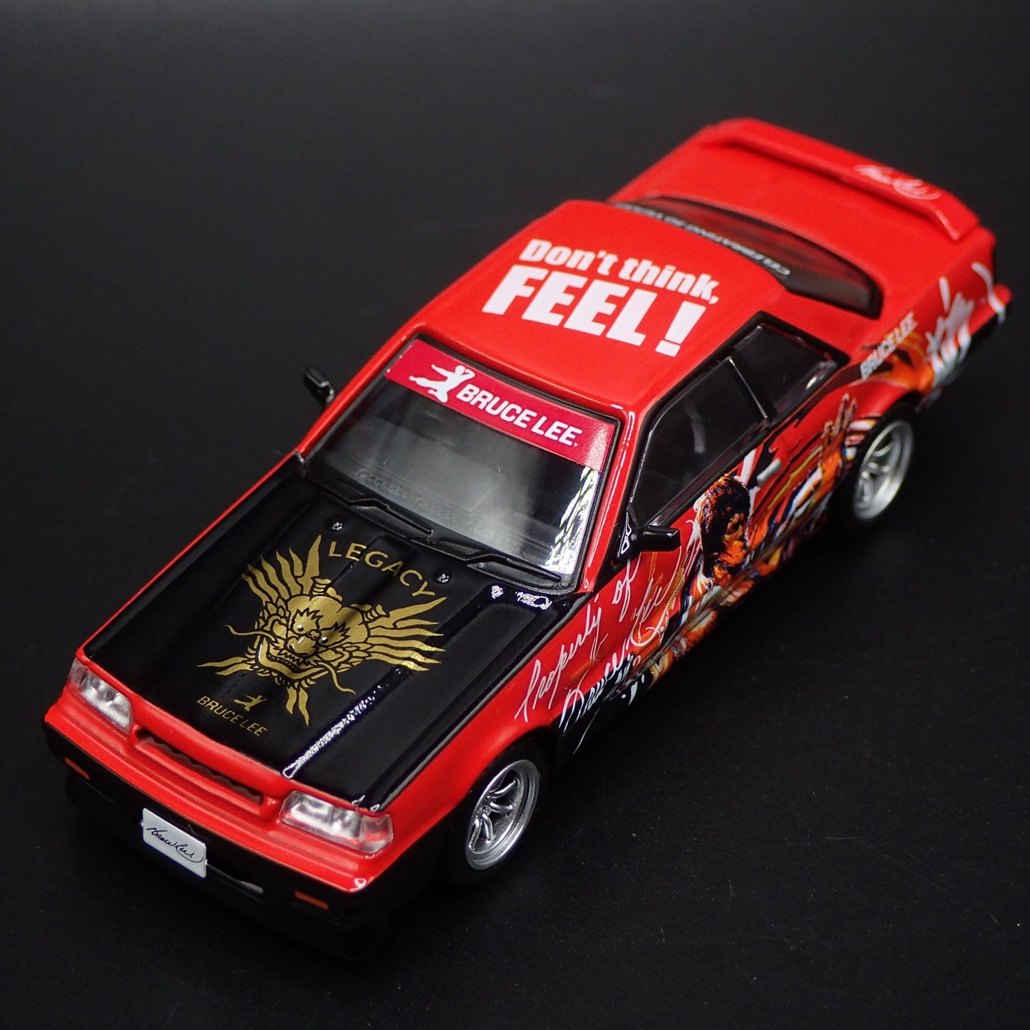 1985-1989 NISSAN SKYLINE GTS-R R31 BRUCE LEE RARE 1:64 SCALE DIECAST MODEL CAR