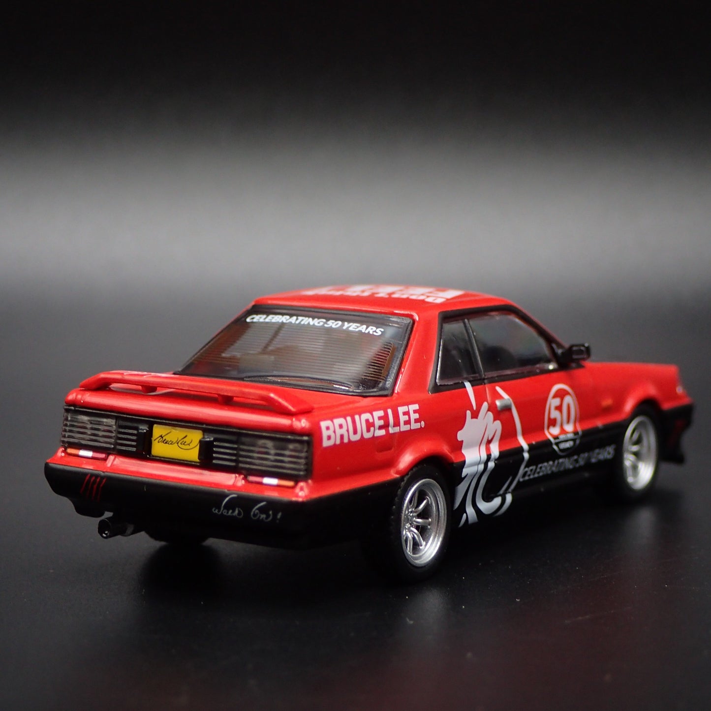 1985-1989 NISSAN SKYLINE GTS-R R31 BRUCE LEE RARE 1:64 SCALE DIECAST MODEL CAR