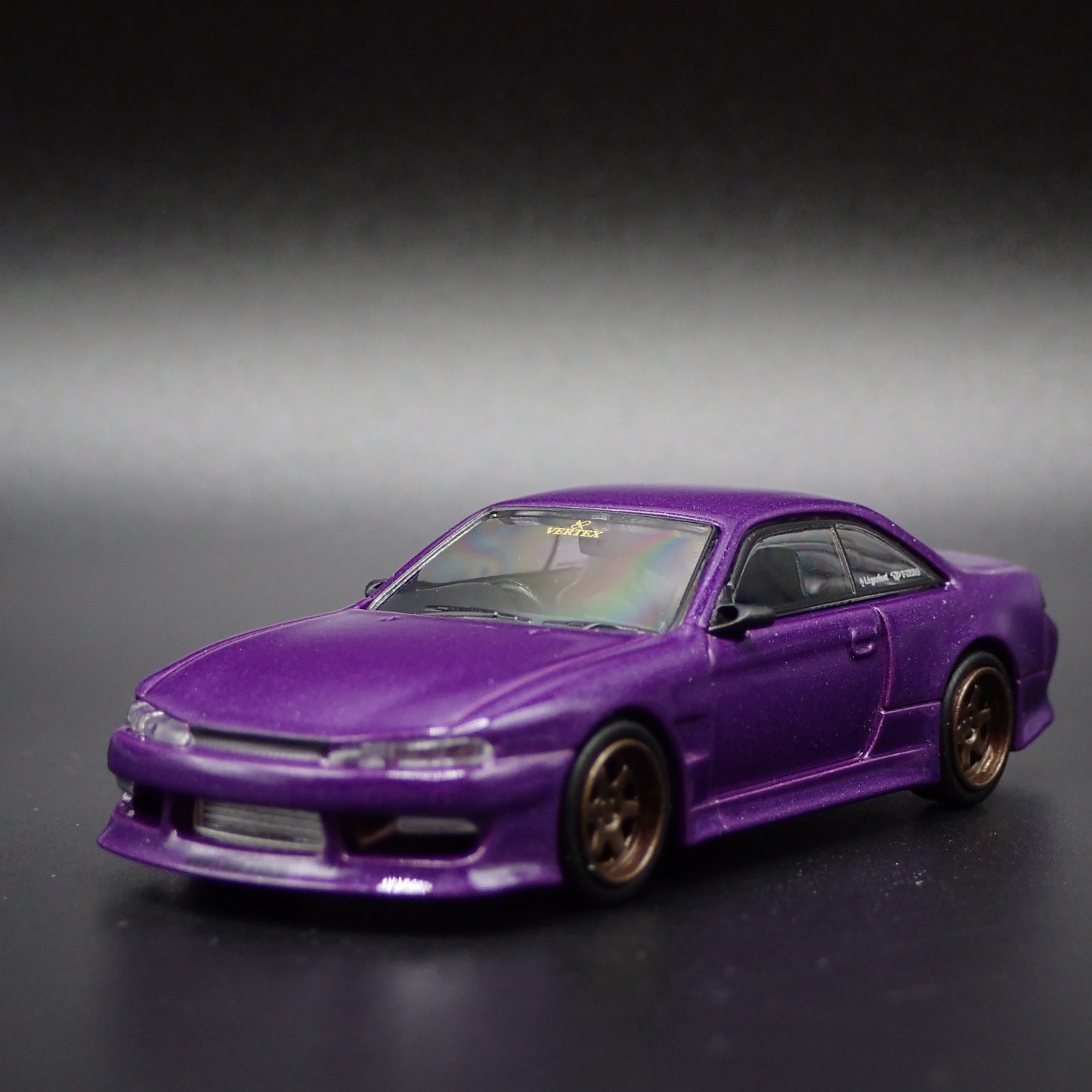 VERTEX NISSAN SILVIA S14 JDM 1:64 SCALE COLLECTIBLE DIORAMA DIECAST MODEL CAR