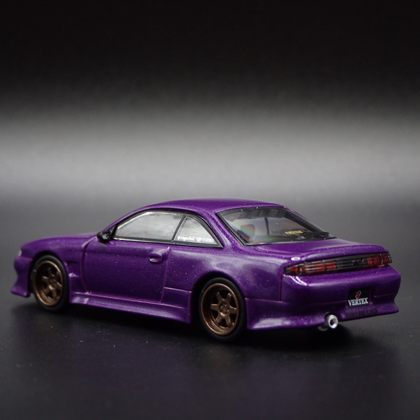 VERTEX NISSAN SILVIA S14 JDM 1:64 SCALE COLLECTIBLE DIORAMA DIECAST MODEL CAR