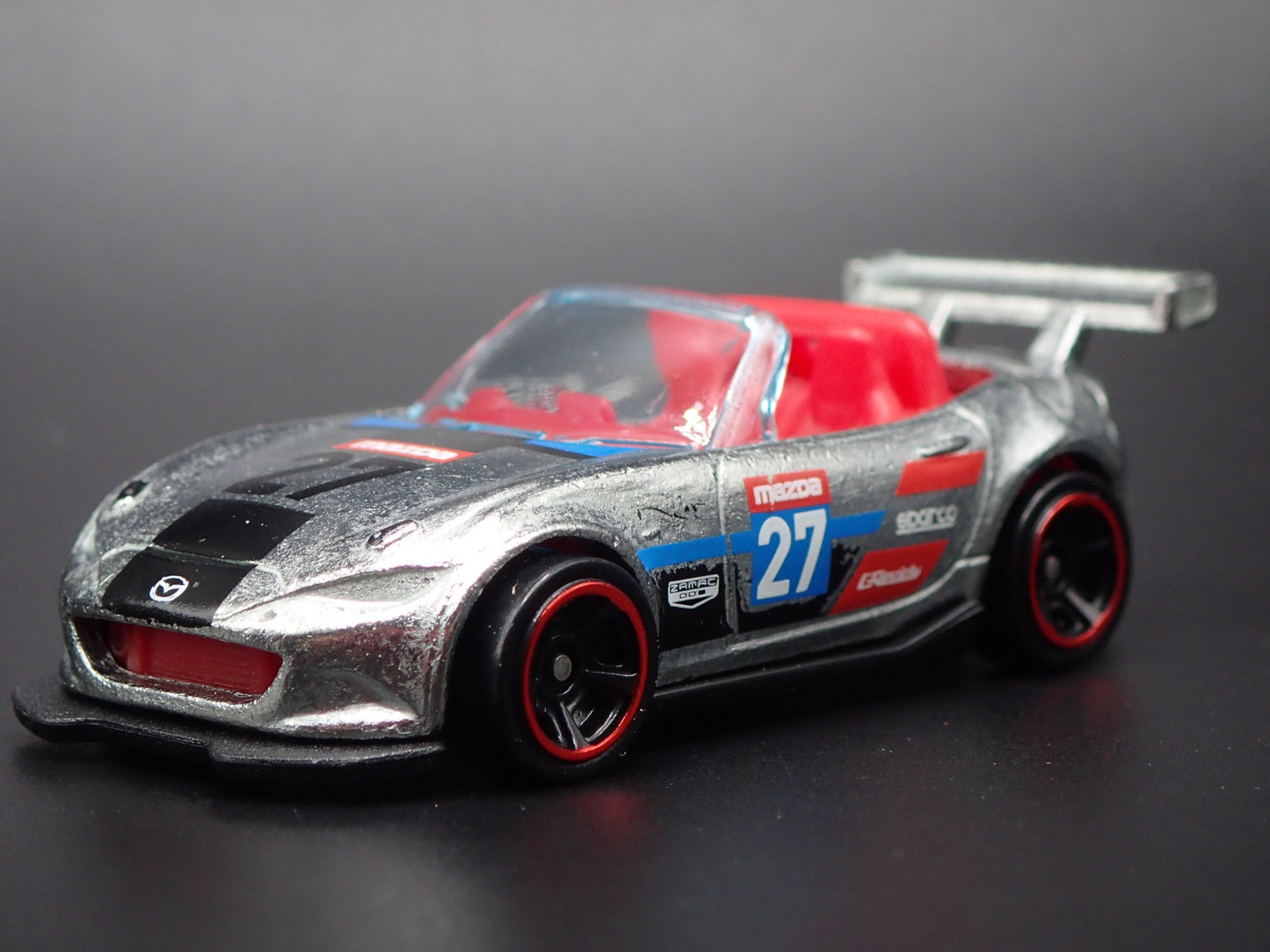 2015-2025 MAZDA MX5 MIATA CONVERTIBLE ND 1:64 SCALE DIORAMA DIECAST MODEL CAR