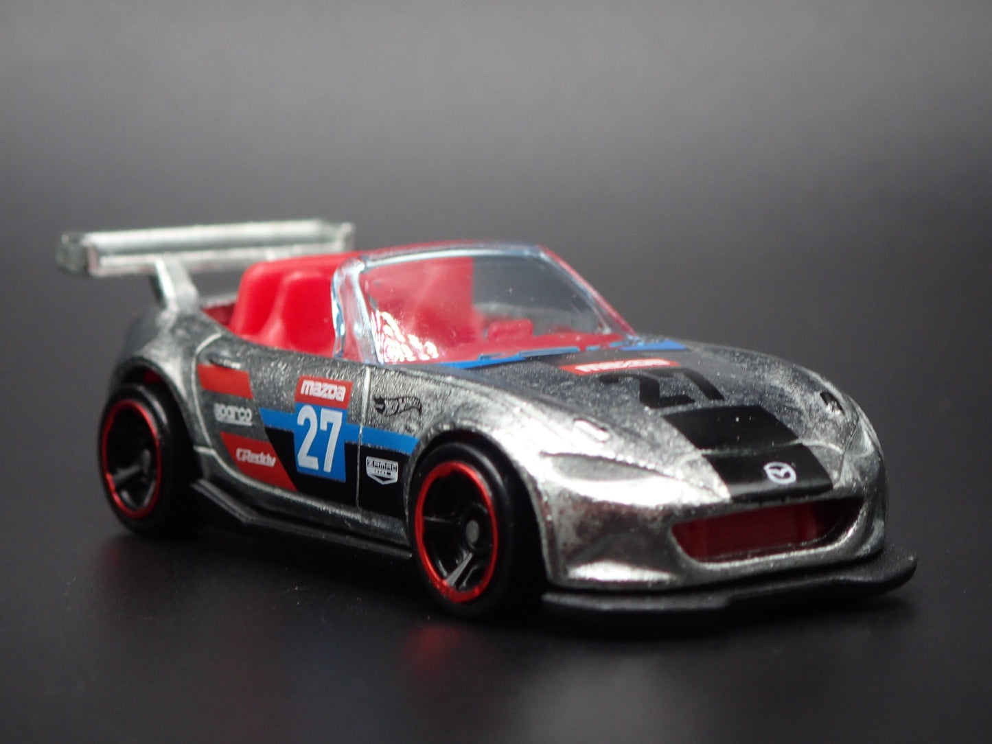 2015-2025 MAZDA MX5 MIATA CONVERTIBLE ND 1:64 SCALE DIORAMA DIECAST MODEL CAR