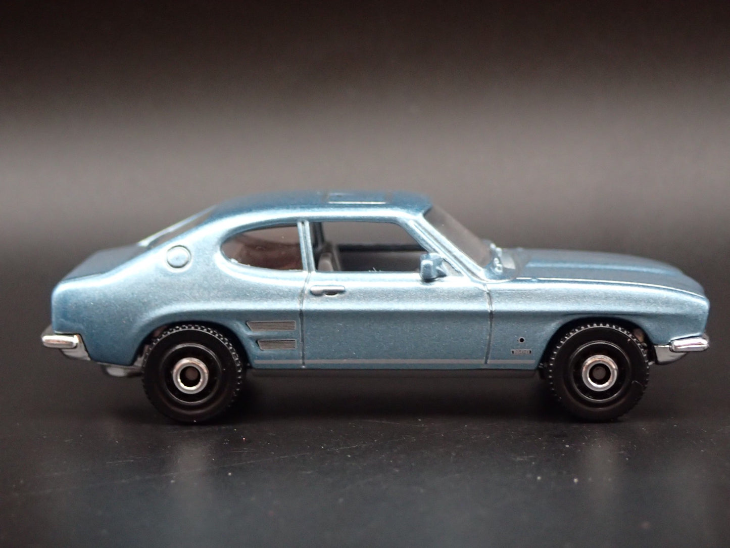 1970 70 FORD CAPRI BLUE RARE 1:64 SCALE COLLECTIBLE DIORAMA DIECAST MODEL CAR