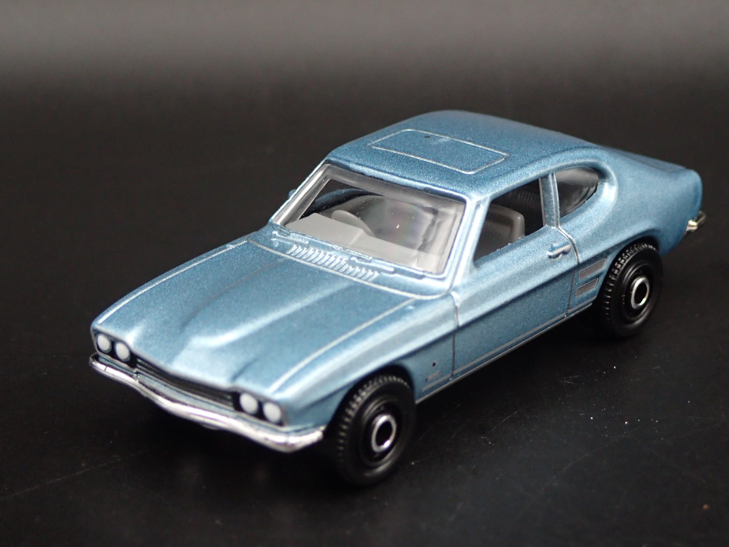1970 70 FORD CAPRI BLUE RARE 1:64 SCALE COLLECTIBLE DIORAMA DIECAST MODEL CAR