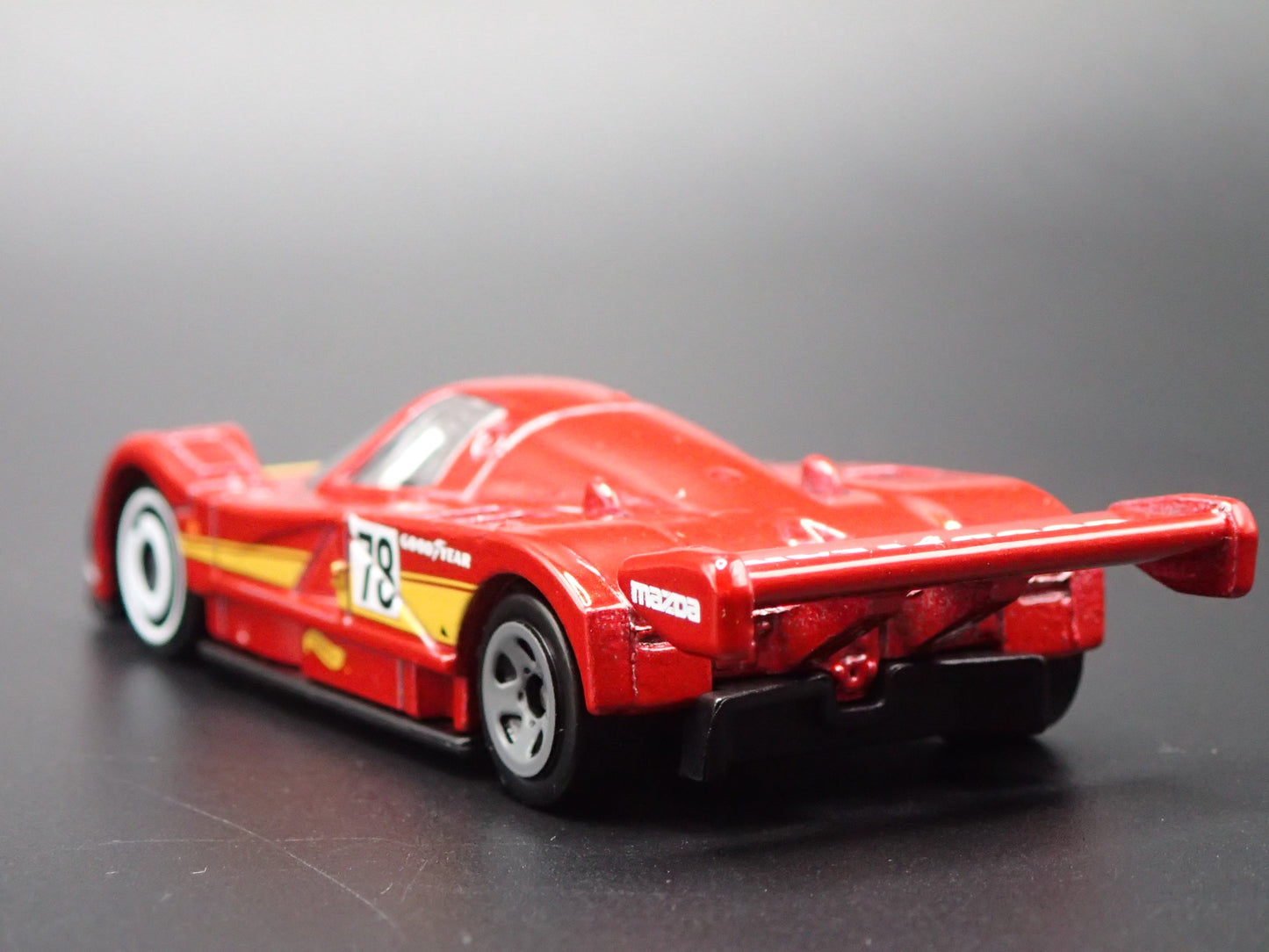 MAZDA 787B RACING CAR GOODYEAR 1:64 SCALE COLLECTIBLE DIORAMA DIECAST MODEL CAR