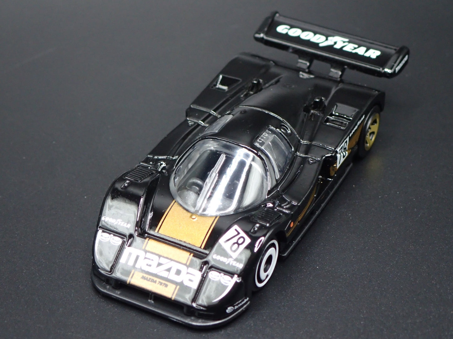 MAZDA 787B RACING CAR GOODYEAR 1:64 SCALE COLLECTIBLE DIORAMA DIECAST MODEL CAR