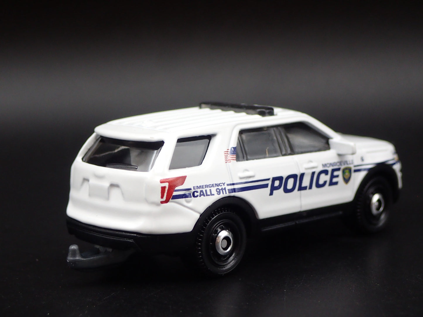 2016 FORD EXPLORER POLICE INTERCEPTOR UTILITY MONROEVILLE 1:64 DIECAST MODEL CAR