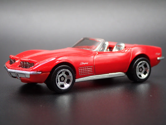 1972 CHEVY CHEVROLET CORVETTE STINGRAY CONVERTIBLE 1:64 SCALE DIECAST MODEL CAR